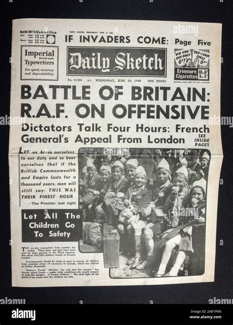 Battle Of Britain World War Ii High Resolution Stock Photography And