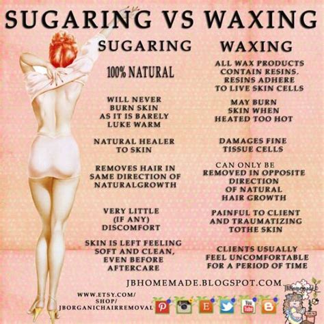 Sugaring is applied against the hair growth and removed in the direction of hair growth, which is the opposite of waxing, says haifa. 22 best Compare Sugaring with your method images on ...