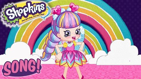 Shopkins Song 🌟lets Go Paint The Town Rainbow 🌟cartoons For Kids Youtube