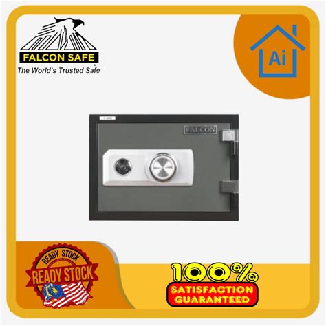 falcon h38c solid safe series fire resistant safe box with 2 locking system shopee malaysia