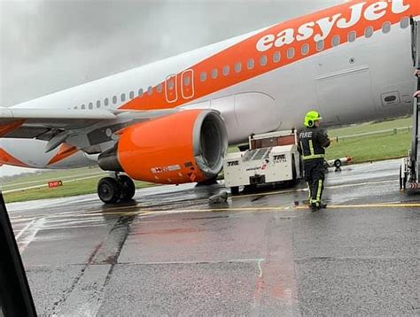 Easyjet Aircraft Damaged After Incident With Pull Back Tug In Belfast