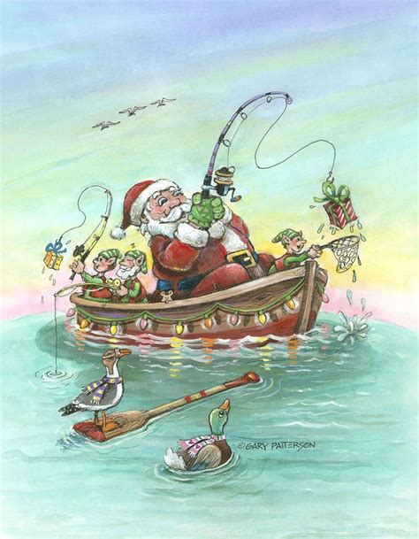 068 Gary Patterson After Christmas Gary Patterson Whimsical Art Cute Art