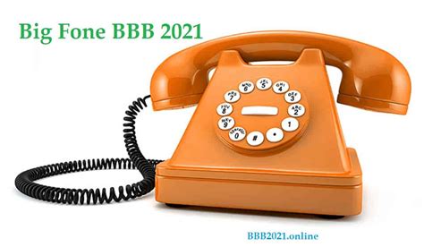 O telefone vai tocar ao vivo durante a edição deste sábado (27) do bbb 21 (big brother brasil 2021). Big Fone BBB 2021: O que é e como funciona e as novidades