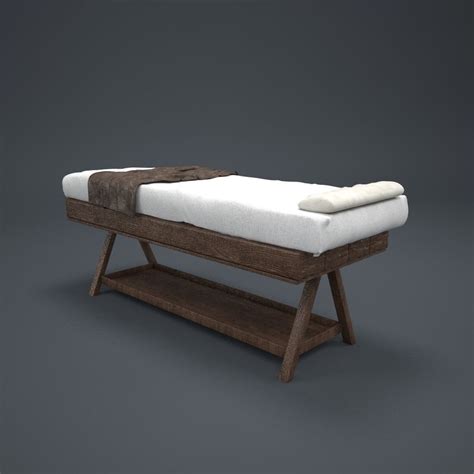 Massage Spa Table Bed 3d Model 6 Max Free3d