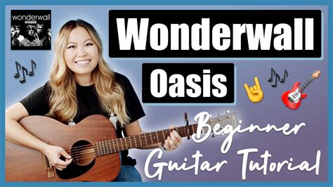 Wonderwall Guitar Lesson Tutorial Easy Oasis Chords Strumming
