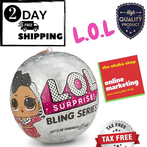 Lol surprise bling series holiday series. Original L.O.L. Surprise! Bling Series with 7 Surprises {Brand New} #LOLSurprise | Lol, Bling ...