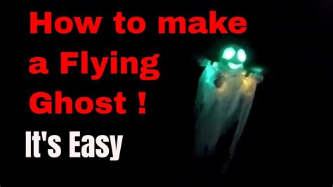 How To Make A Flying Ghost Easy From Any Drone Youtube