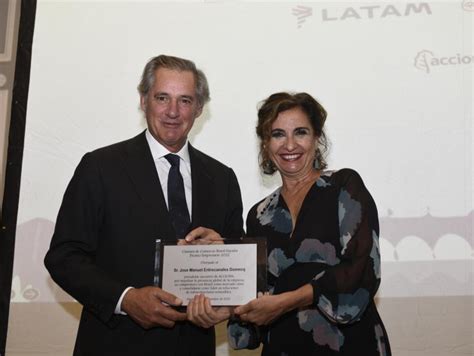 La Cámara De Comercio Brasil España Ccbe Otorga El Premio Empresario Del Año A José Manuel