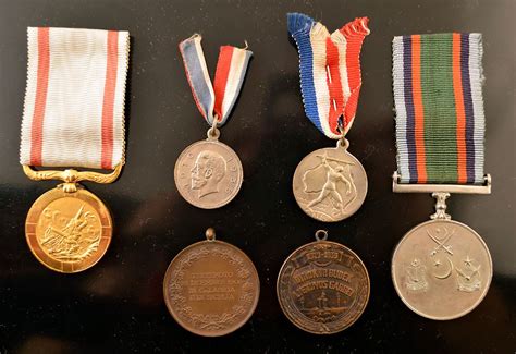 Group Lot Of Foreign Medals Orders And Decorations