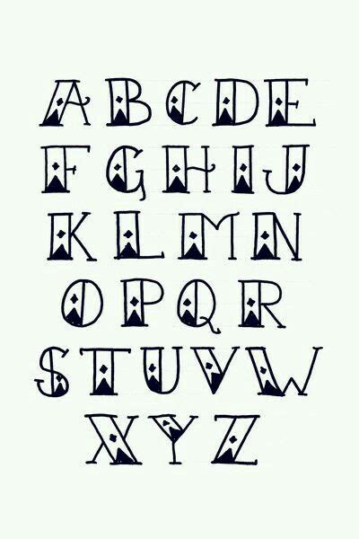 Old School Tattoo Font Lettering Tattoo Fonts Alphabet Lettering Fonts