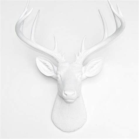 Large Deer Head Faux Taxidermy Wall Décor And Reviews Allmodern