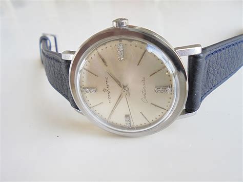 Eternagold® jewelry is 14k gold jewelry crafted from a unique composition that resists scratching and denting, so you can wear it out and show it off all the time. Eterna.Matic Centenaire diamond indexen | Vintage watches for sale
