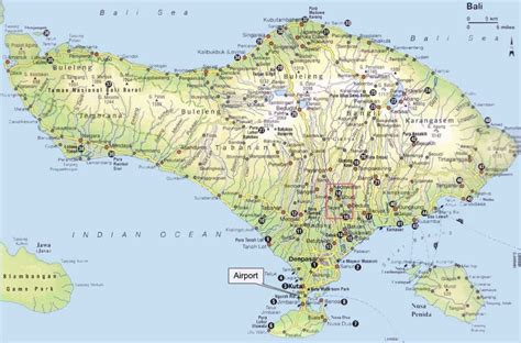 Mapas Detallados De Bali Para Descargar Gratis E Imprimir Imagesee