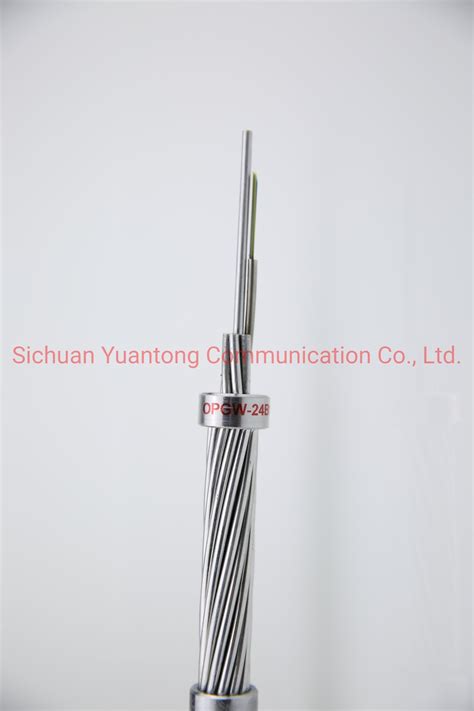 High Quality Core Single Mode Optical Fiber Composite Opgw Cable