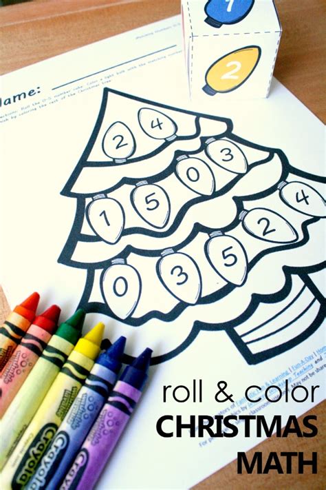 Touch math number strips for students. Free Printable Christmas Tree Number Matching Math ...