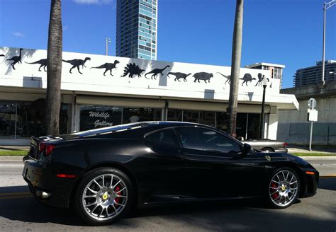 Find great deals on ebay for ferrari f430. Black Ferrari F430 - Midtown Miami | Exotic Cars on the Streets of Miami