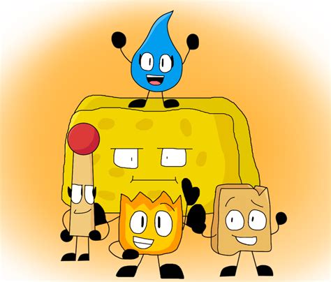 The First 5 Bfdi Characters By Lumidreamer On Deviantart