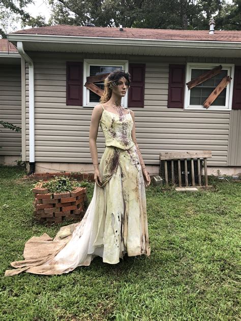 Creepy Bride For Halloween Maxi Dress Fashion Dresses