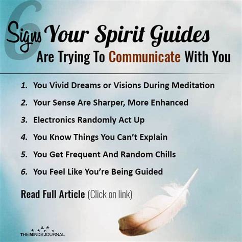 6 Signs Your Spirit Guides Are Trying To Communicate With You Spiritual Guidance Spiritual
