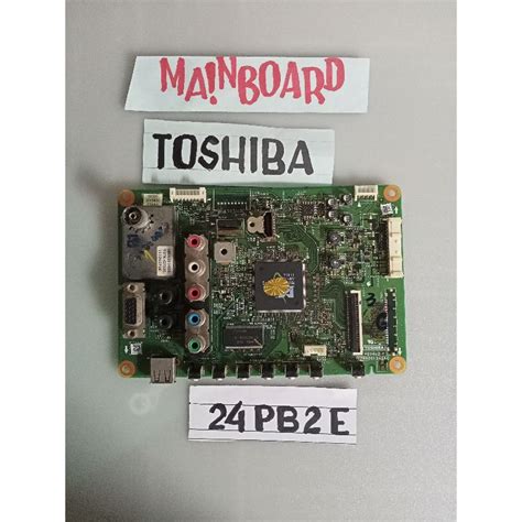 Jual Main Board Mb Mainboard Motherboard Tv Toshiba Model 24pb2e
