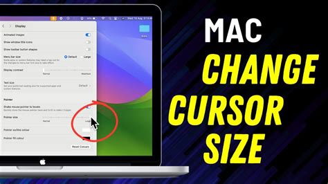 How To Change Cursor Size In Mac Or Macbook Change Cursor Size In Mac