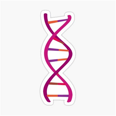 Science Technology Cell Dna Genetics Sticker For Sale By Danielbare
