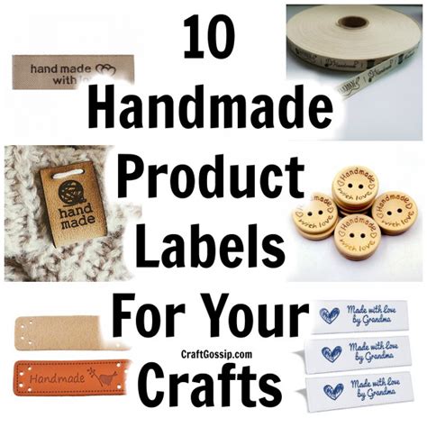 10 Handmade Labels For Your Craft Products Indie Crafts