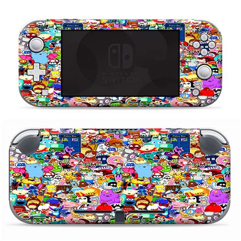 Nintendo Switch Lite Skins Decals Vinyl Wrap Decal Stickers Skins Cover Sticker Collage
