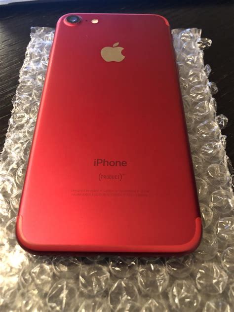 Apple Iphone 7 Verizon Red 128gb A1660 Lrov52638 Swappa