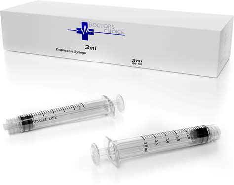 3ml Luer Lock Syringe Sterile Individually Wrapped No