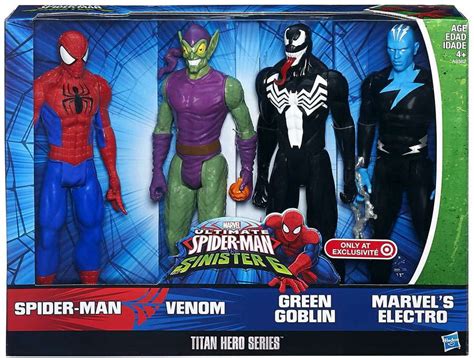 The Sinister Six Titan Hero Series Green Goblin Ultimate Spider Man Vs