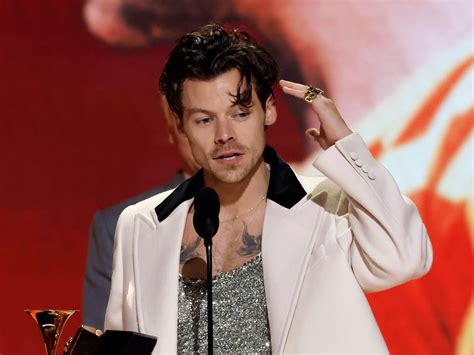 Harry Styles Wins Grammy For Album Of The Year The Independent