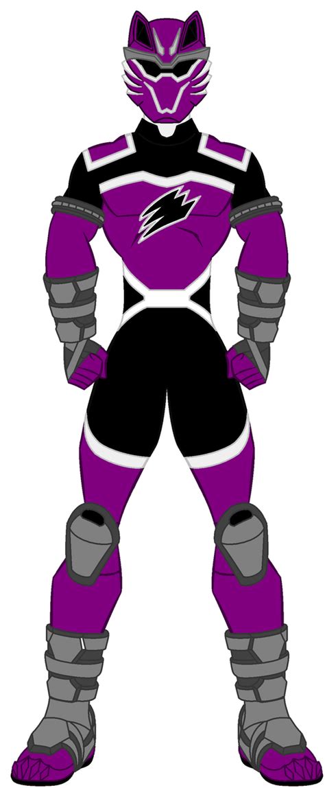 16 Power Rangers Jungle Fury Violet Ranger By Powerrangersworld999