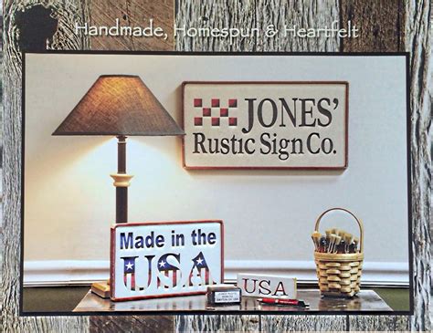 Jones Rustic Sign Company Moraine Oh