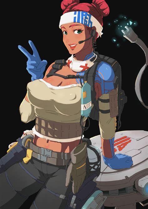 Lifeline And D O C Health Drone Apex Legends Drawn By Honma0220