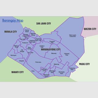 Philippine Map Barangay Complete Barangay List Within The Philippines