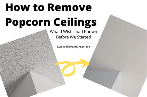 How To Remove Popcorn Ceilings What To Know Before You Start