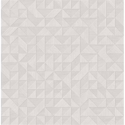 2908 25325 Gallerie Light Grey Geometric Wood Wallpaper By A Street