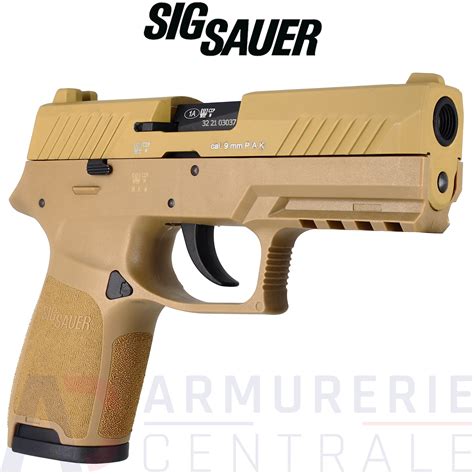 Pistolet Sig Sauer P320 Tan 9mm Pak Armurerie Centrale