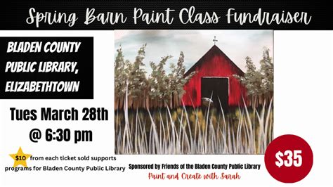 Spring Barn Paint Class Fundraiser