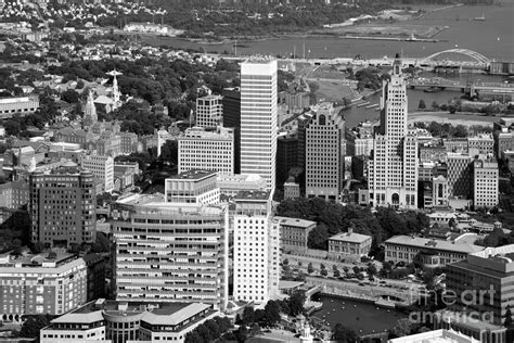 Aerial Of The Providence Skyline Photograph By Bill Cobb Fine Art America