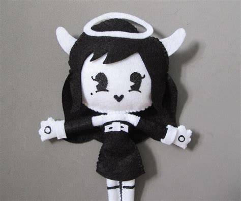 Bendy And Alice Angel Bendy And The Ink Machine Plush Doll Set Etsy