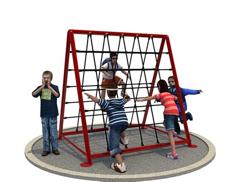 Feiyou Children Outdoor Playground Outdoor Climbing Netsclimbing Rope Net