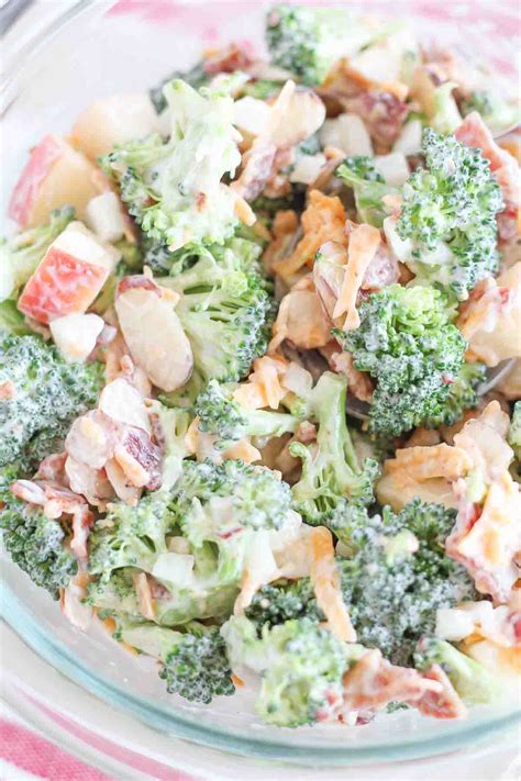 Creamy Bacon And Broccoli Salad Recipe Growingafricanhairlong