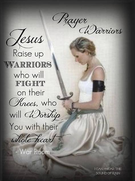 Warriors Prayer Printable