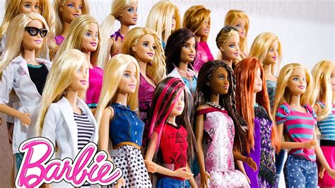 Minha Coleção De Bonecas Barbie Youtube