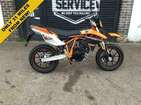 2019 69 Sinnis Apache 125cc Apache Smr Learner Legal Super Moto