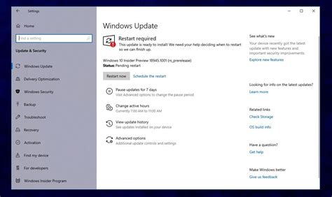How To Automatically Restart Your Device After Installing Windows Updates