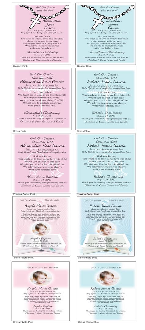 Maybe you would like to learn more about one of these? Baptism Prayer Cards