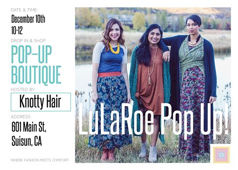 Knotty Hair Salon Lularoe Pop Up This Saturday At Knotty Hair Salon